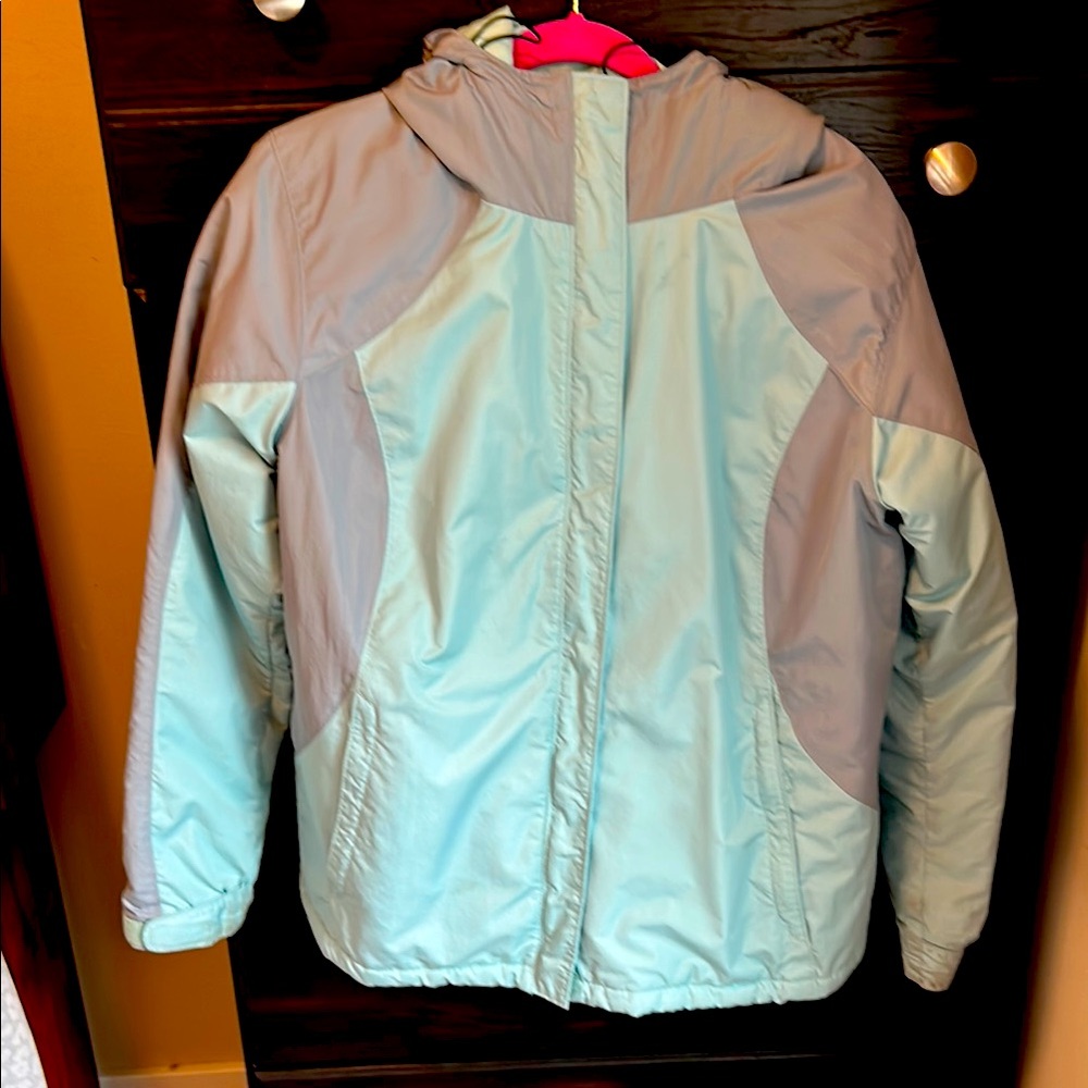 Columbia Teal and Gray Outdoor Jacket
